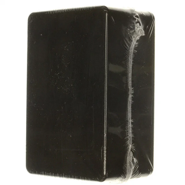 BOX PLASTIC BLK 3.35"L X 2.21"W