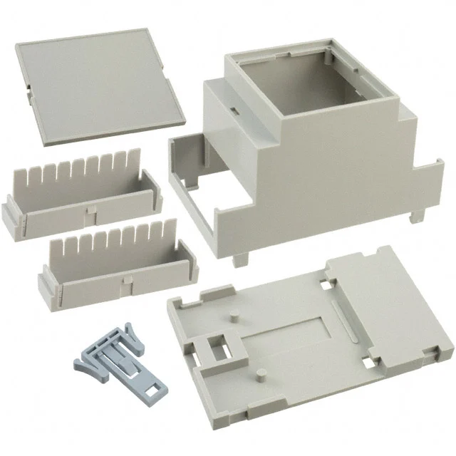 BOX ABS/PC GRAY 3.55"L X 2.1"W BOX ABS/PC GRAY 3.55"L X 2.1"W