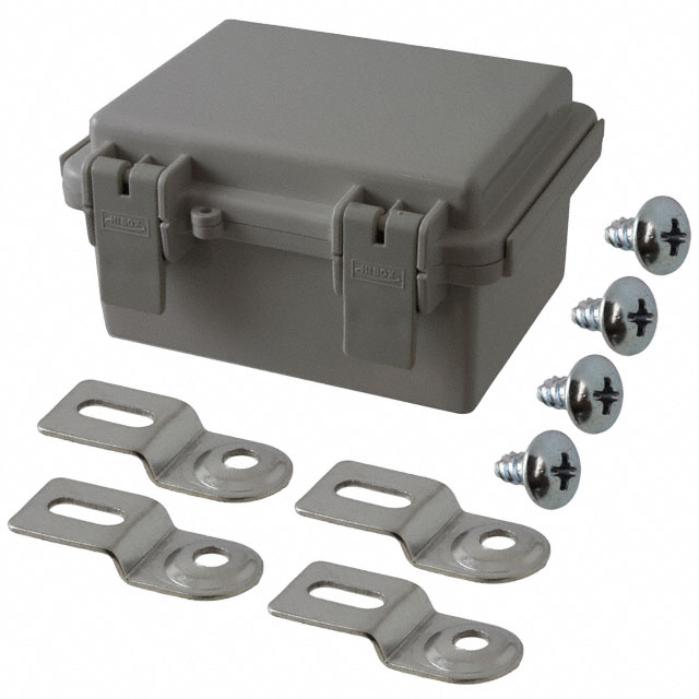 BOX ABS GRAY 5.11"L X 3.93"W BOX ABS GRAY 5.11"L X 3.93"W