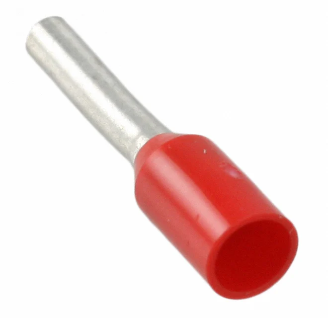 CONN FERRULE DIN 18AWG RED