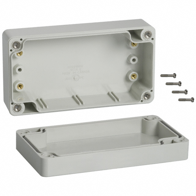 BOX ABS GRAY 4.72"L X 2.56"W BOX ABS GRAY 4.72"L X 2.56"W