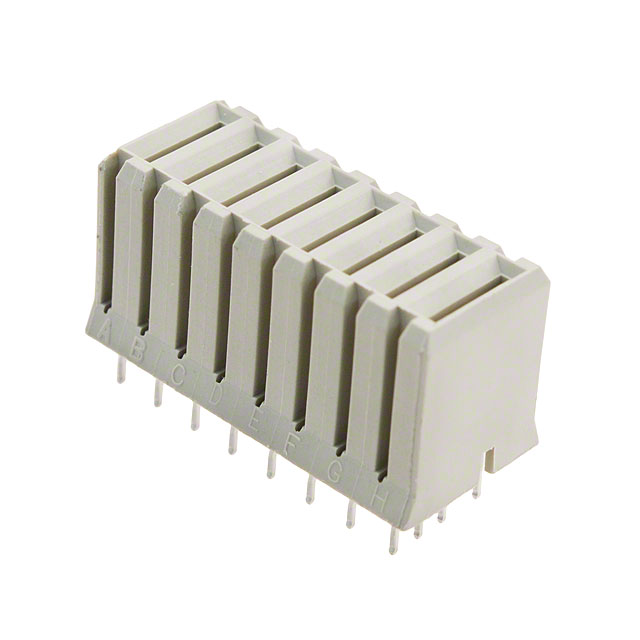 CONN RCPT BLADE PWR 8POS PCB