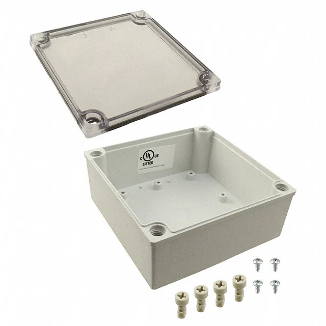 BOX PLASTIC 5.12"L X 5.12"W BOX PLASTIC 5.12"L X 5.12"W