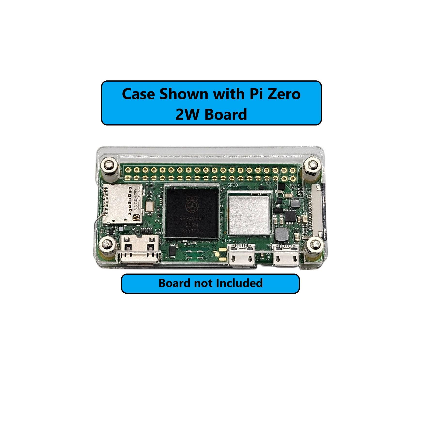 Rasp Pi Zero Case w/pwr adaptr Rasp Pi Zero Case w/pwr adaptr