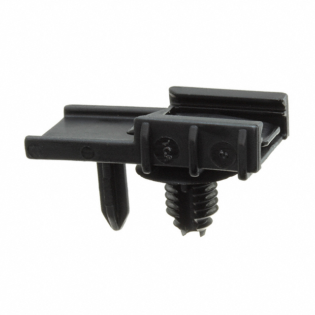 DT MOUNTING CLIP, STRAIGHT, PLAS
