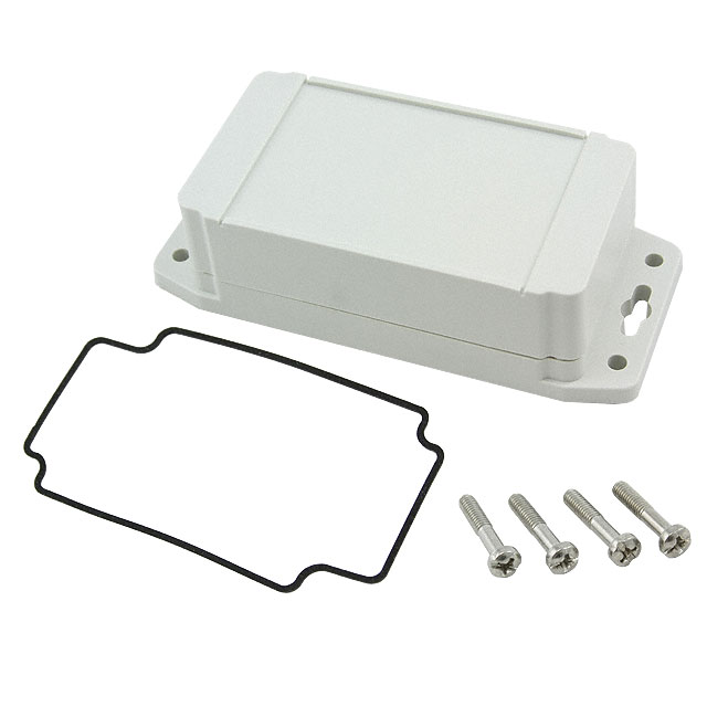 BOX PC GRAY 4.72"L X 2.59"W