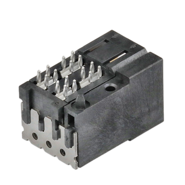 CONN HEADER IMPACT 4POS EDGE MNT