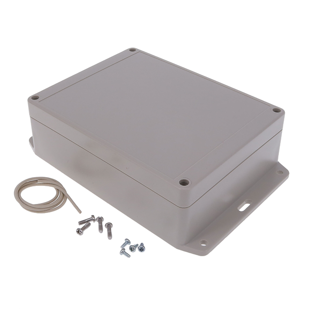 BOX ABS GRAY 7.67"L X 4.94"W BOX ABS GRAY 7.67"L X 4.94"W