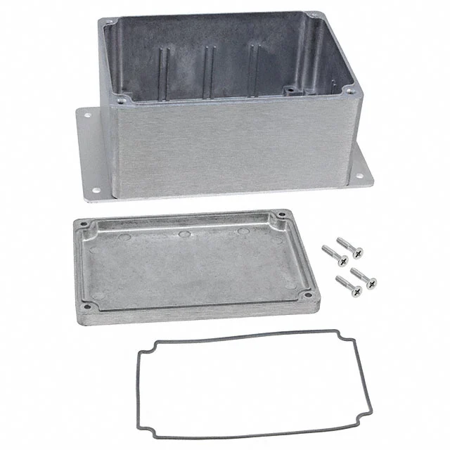 BOX ALUM NATURAL 5.83"L X 4.25"W