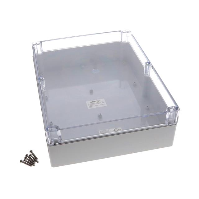 BOX PLAS 11.812"L X 9.056"W