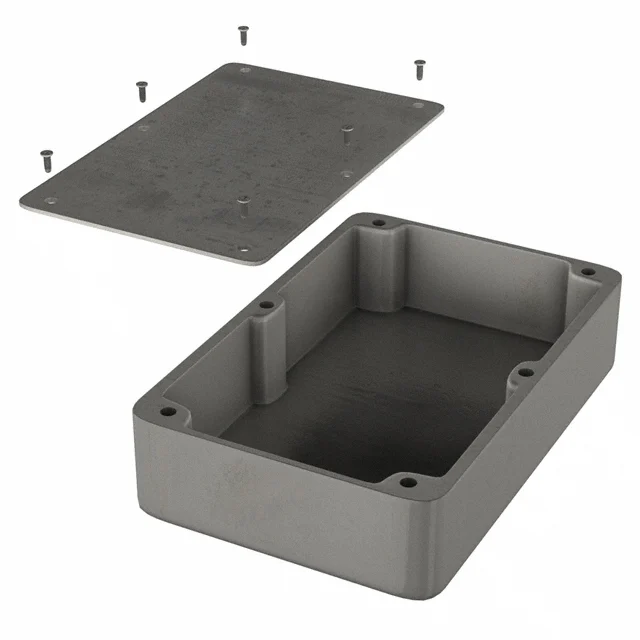 BOX ALUM 8.74"L X 5.75"W BOX ALUM 8.74"L X 5.75"W