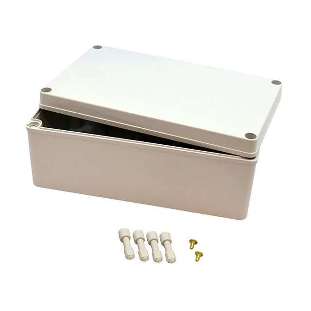 BOX PLASTIC GRAY 9.84"L X 5.91"W BOX PLASTIC GRAY 9.84"L X 5.91"W