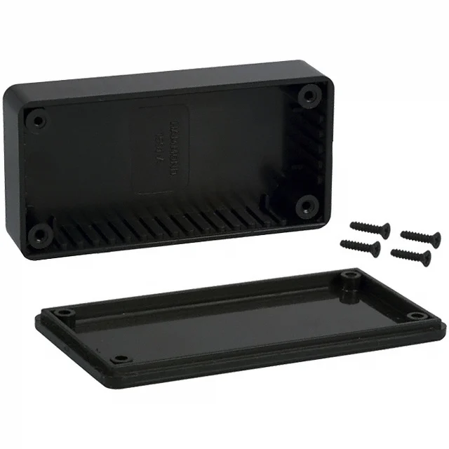 BOX PLASTIC BLK 3.94"L X 1.97"W BOX PLASTIC BLK 3.94"L X 1.97"W