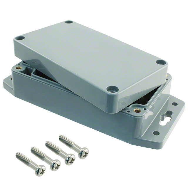 BOX ABS GRAY 4.53"L X 2.56"W