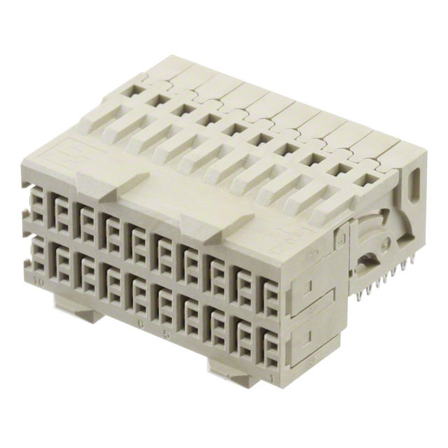 CONN RCPT HIGH SPEED 60P EDGE MT