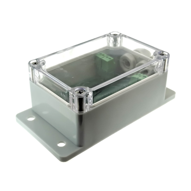 CASE ABS GRY CLR 5.415"LX2.717"W