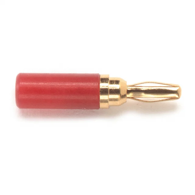 CONN BANANA PLUG MINI SLDR RED