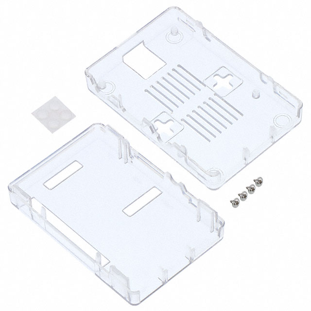 CASE ABS CLR 3.620"LX2.440"W CASE ABS CLR 3.620"LX2.440"W