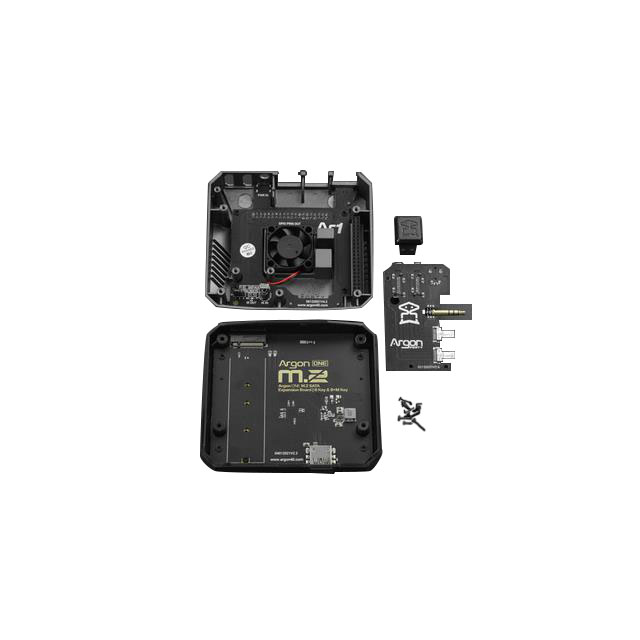 CASE ALUM BLK 4.173"LX3.740"W