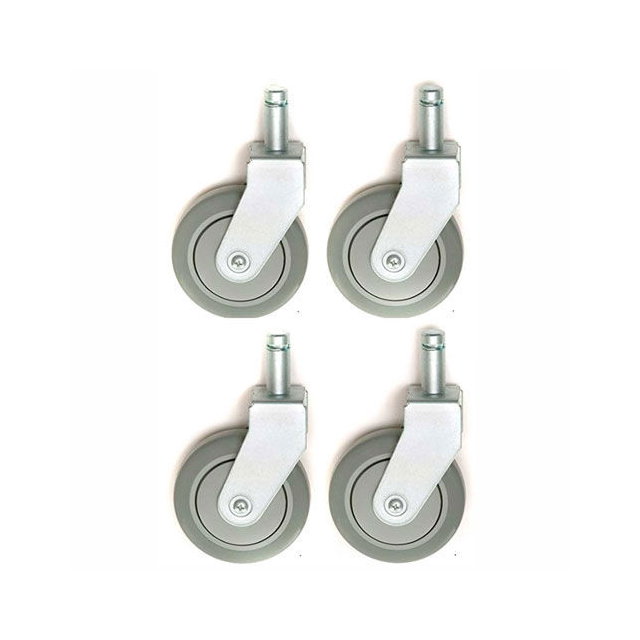 5" RIGID STEM CASTERS, POLYURETH 5" RIGID STEM CASTERS, POLYURETH