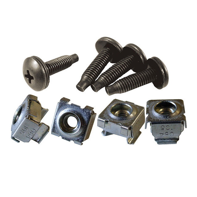 CAGE-NUT COMBO 10-32 100/PK