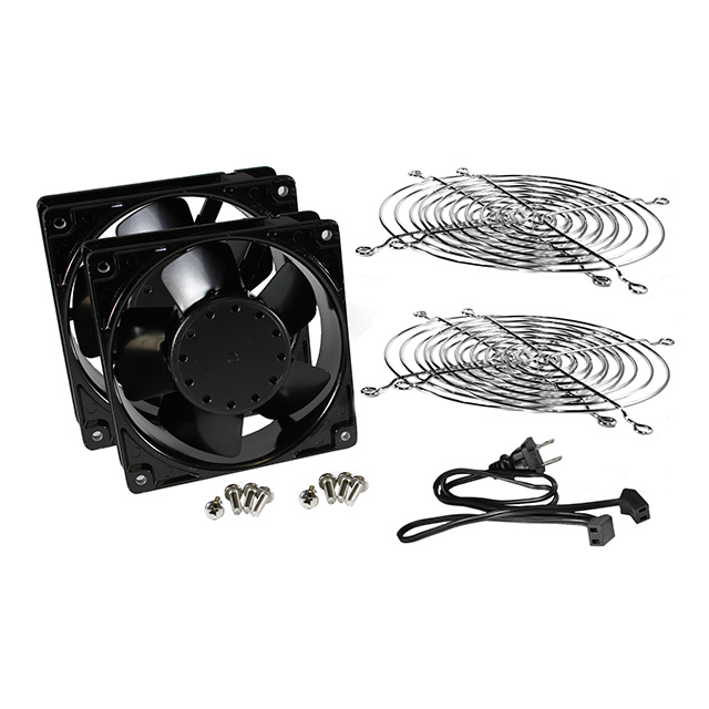 FAN (2)KIT 120MM 115VAC 9PCS FAN (2)KIT 120MM 115VAC 9PCS