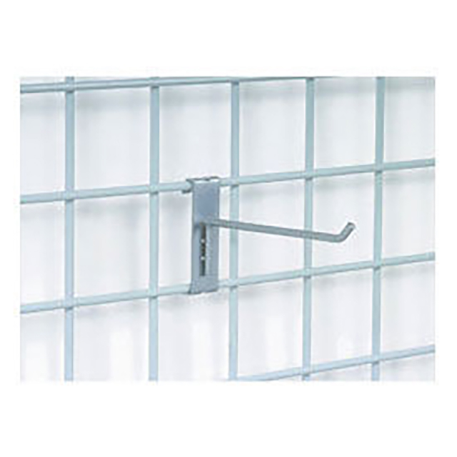 GRID WALL PEG HOOK, 6" LONG GRID WALL PEG HOOK, 6" LONG