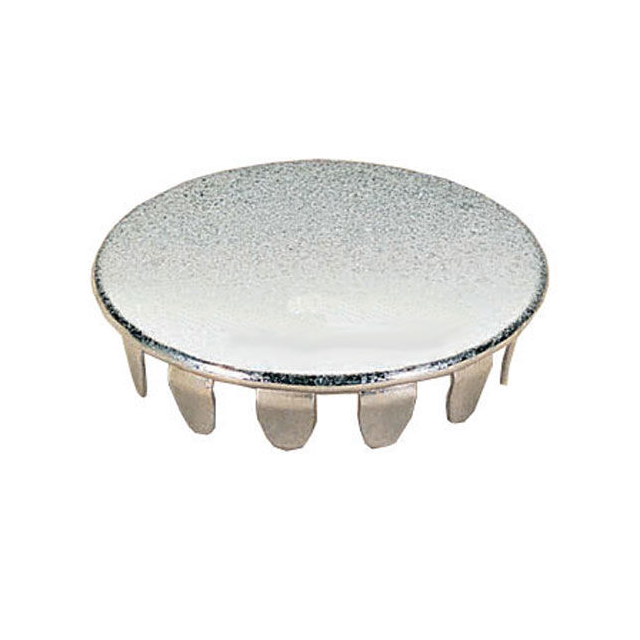 SHELF COLLAR PLUG, CHROME SHELF COLLAR PLUG, CHROME