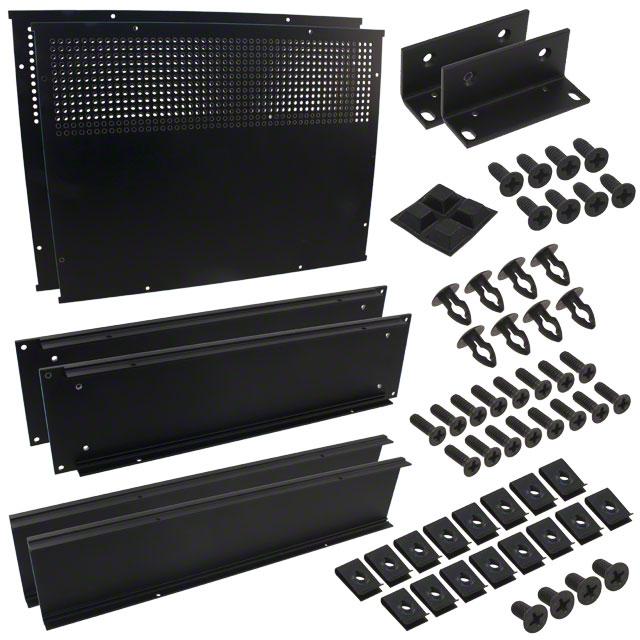 CHASSIS 13X16.6X3.5" BLACK CHASSIS 13X16.6X3.5" BLACK