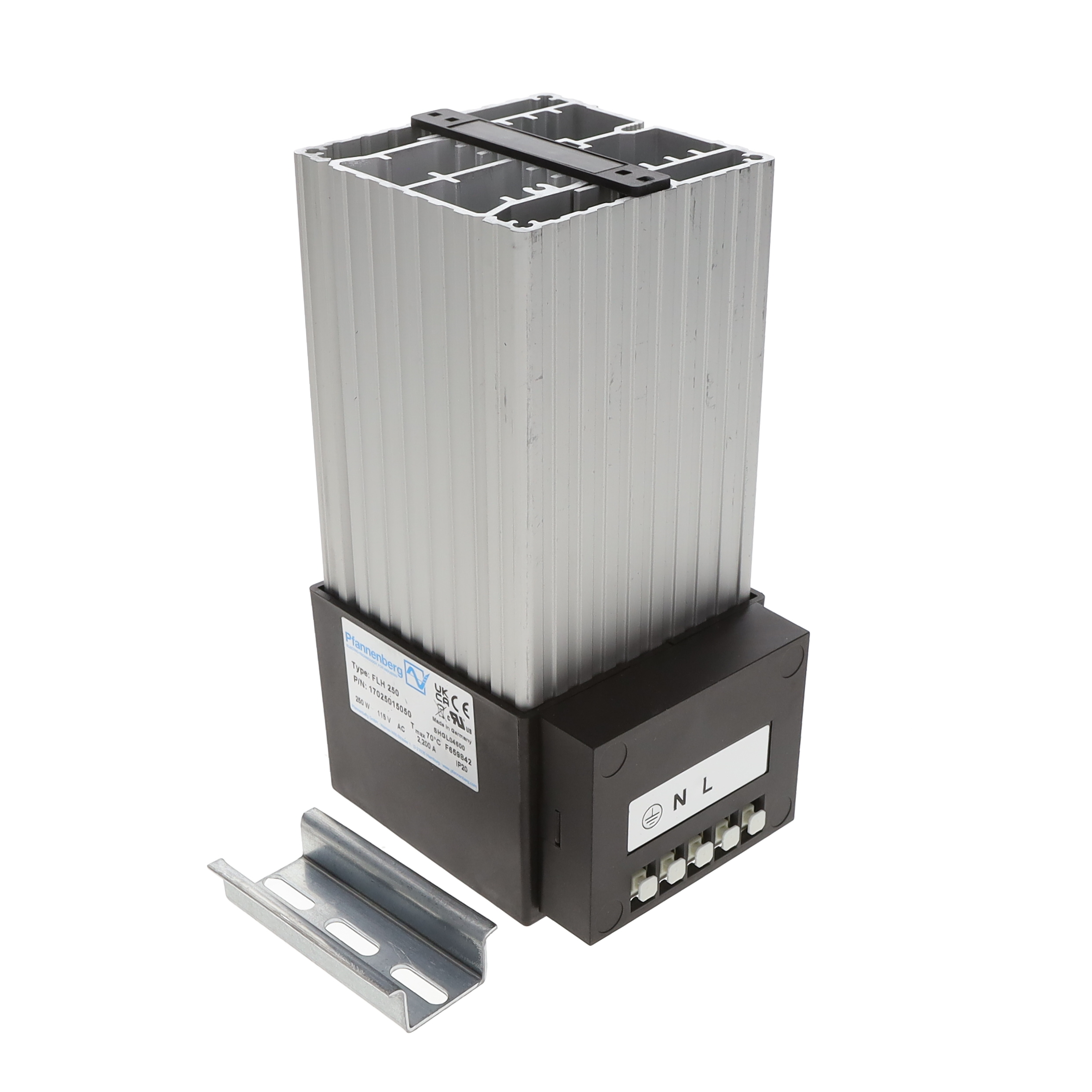 FAN HEATER 250W 3.2X3.2X7" FAN HEATER 250W 3.2X3.2X7"