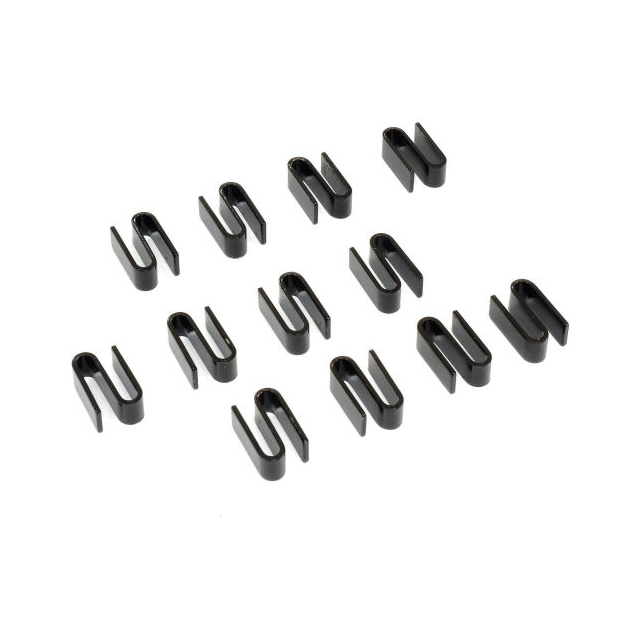 NEXEL BLACK EPOXY S-HOOKS, 12/PK