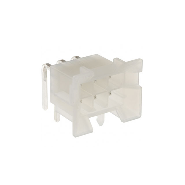 CONN HEADER R/A 6POS 4.2MM CONN HEADER R/A 6POS 4.2MM