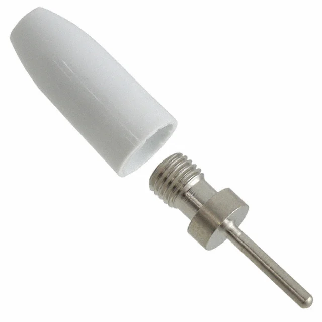 CONN TIP PLUG SOLDERLESS WHITE CONN TIP PLUG SOLDERLESS WHITE