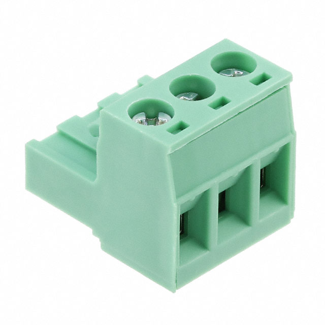 TERM BLOCK PLUG 3POS 5.08MM