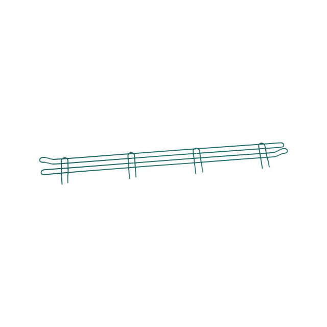 NEXEL WIRE LEDGE, 48 X 4, GREEN