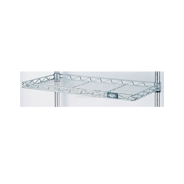 CHROME CANTILEVER SHELF, 12X36