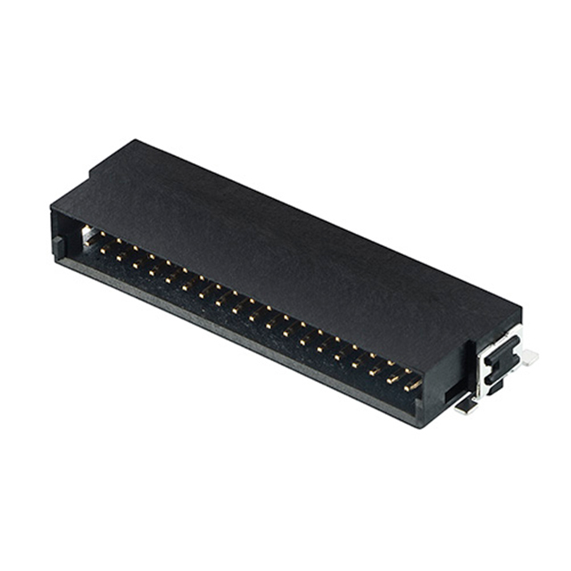 CONN HEADER SMD R/A 40POS 1.27MM