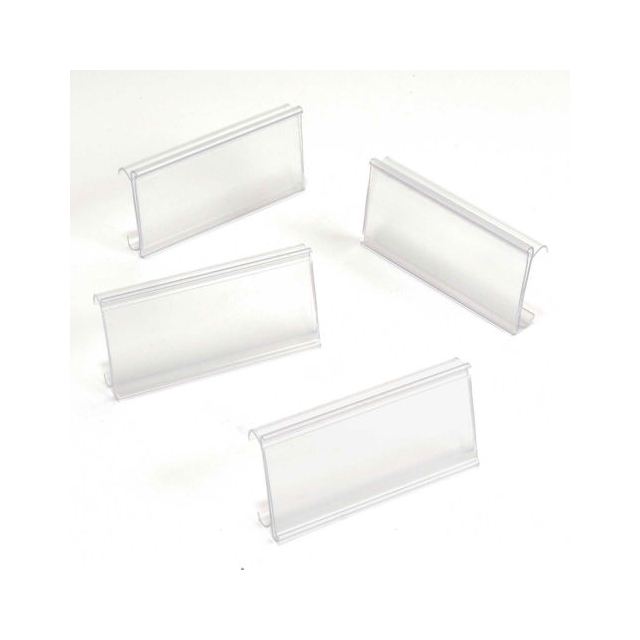 LABEL HOLDER 3"W X 1-1/4"H W/PAP