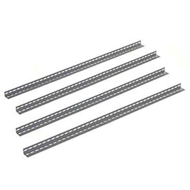 6' HIGH ANGLE POST, GRAY, 4/PK