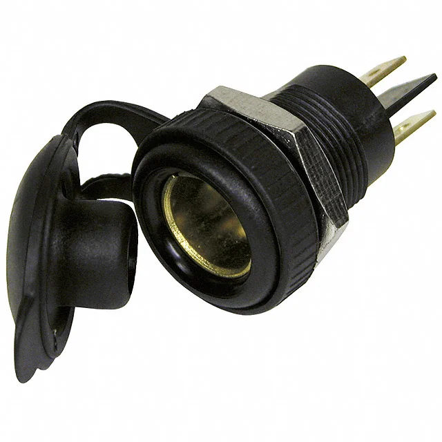 AUTO POWER SOCKET 12V 15A BLACK