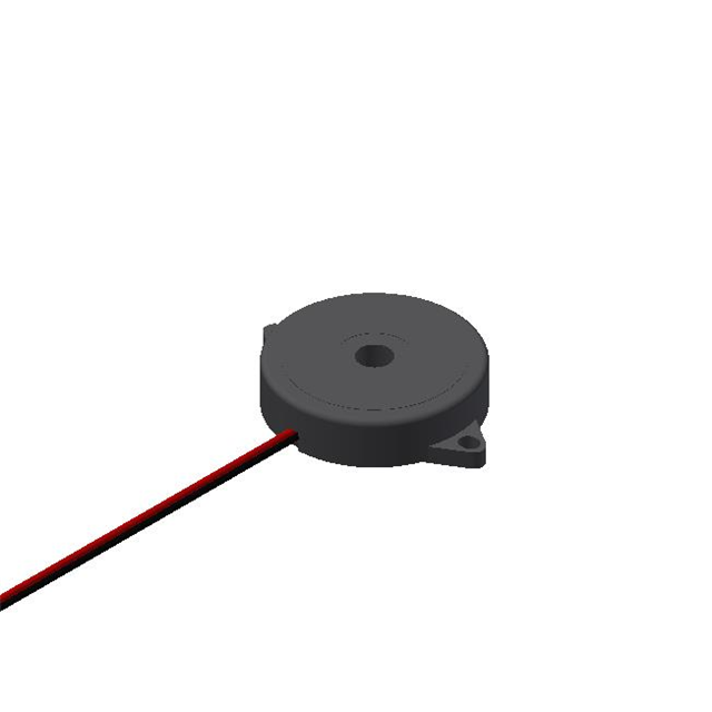 BUZZER PIEZO 9V 23.2MM FLANGE