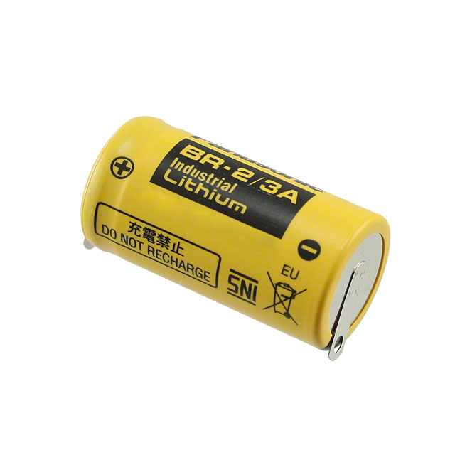 BATTERY LITHIUM 3V 2/3 A