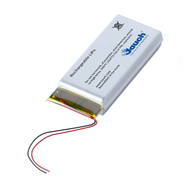 BATTERY LITH POLY 3.7V 350MAH