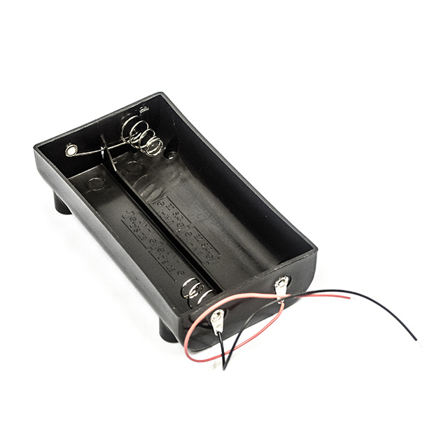 BATTERY HOLDER D 4 CELL 6" LEADS BATTERY HOLDER D 4 CELL 6" LEADS