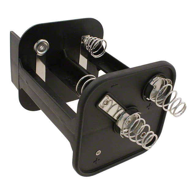 BATT HLDR D 4 CELL LANTERN CONTS