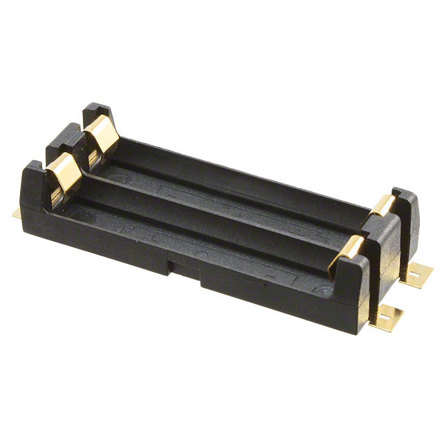 BATTERY HOLDER AAA 2 CELL SMD