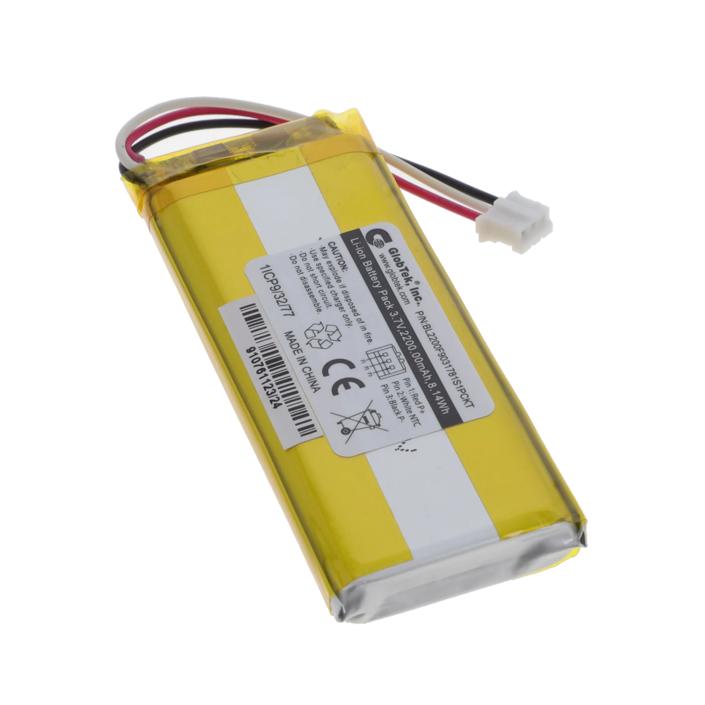 BATT LITH-ION 3.7V 2.2AH 903178 BATT LITH-ION 3.7V 2.2AH 903178