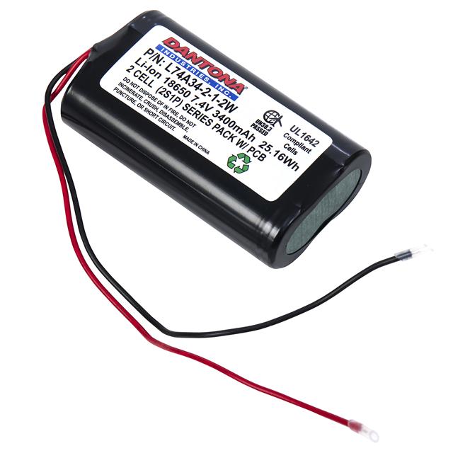 BATTERY PACK LI-ION 7.4V 18650