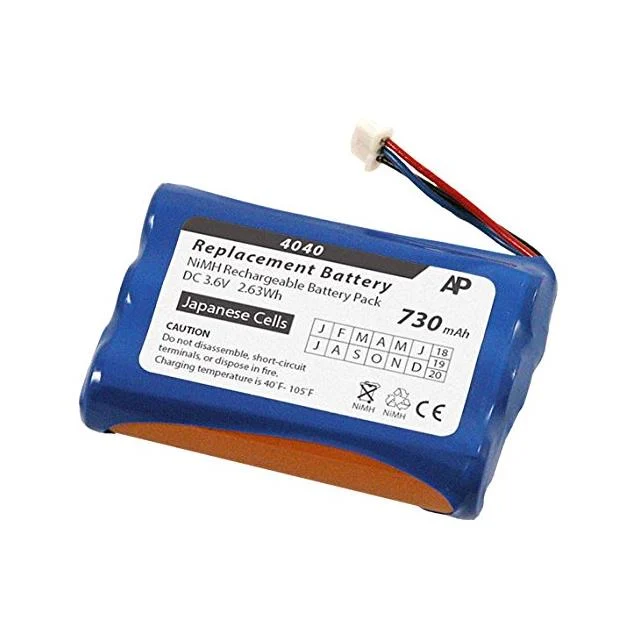 BATTERY PACK NIMH 3.6V AAA