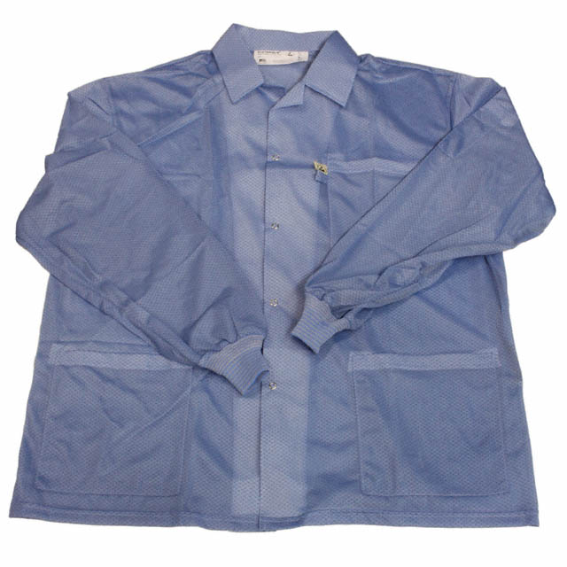 SMOCK JACKET POLY BLE MED